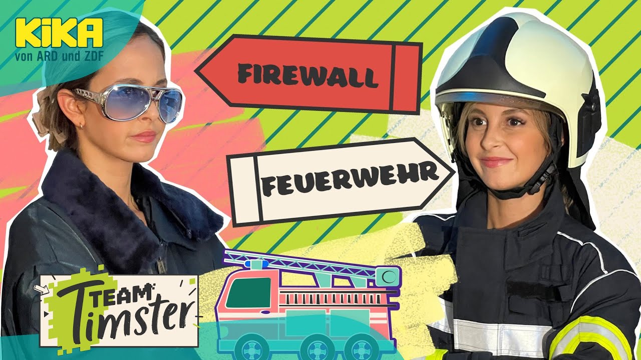 Firewall und Feuerwehr | Team Timster | Mehr auf KiKA.de