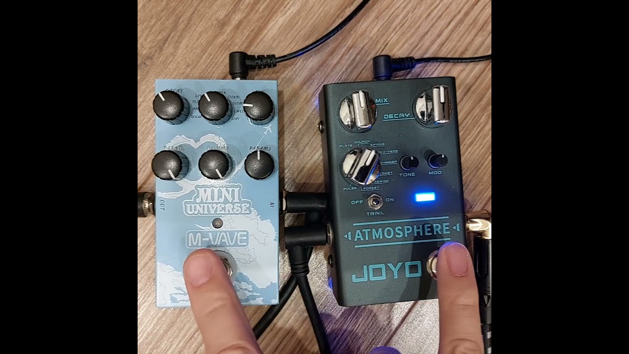 M-Vave Mini Universe vs Joyo Atmosphere (Spring Reverb)