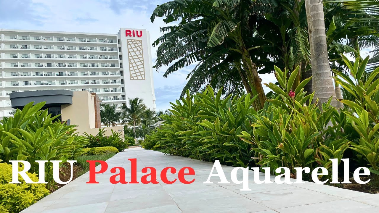 RIU PALACE AQUARELLE JAMAICA | Hotel Walkthrough | ALL-INCLUSIVE  FAMILY RESORT (4K)