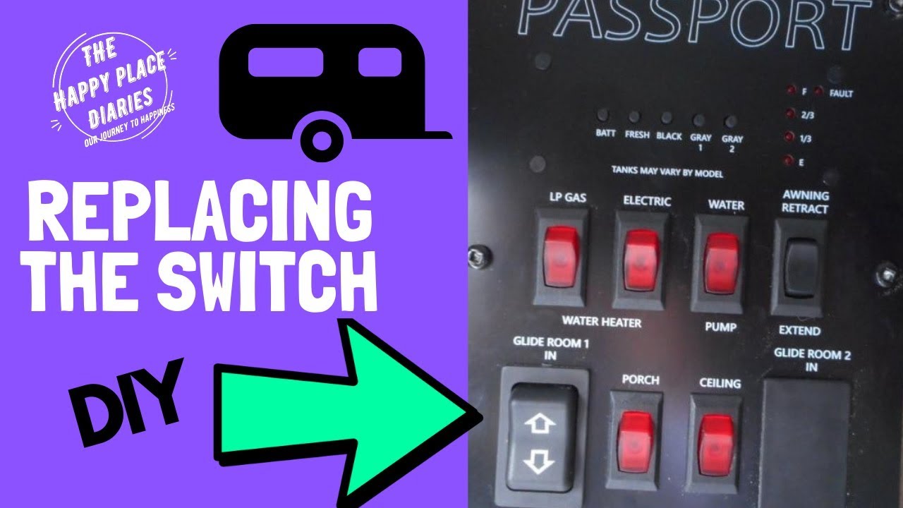 Замена выдвижного переключателя