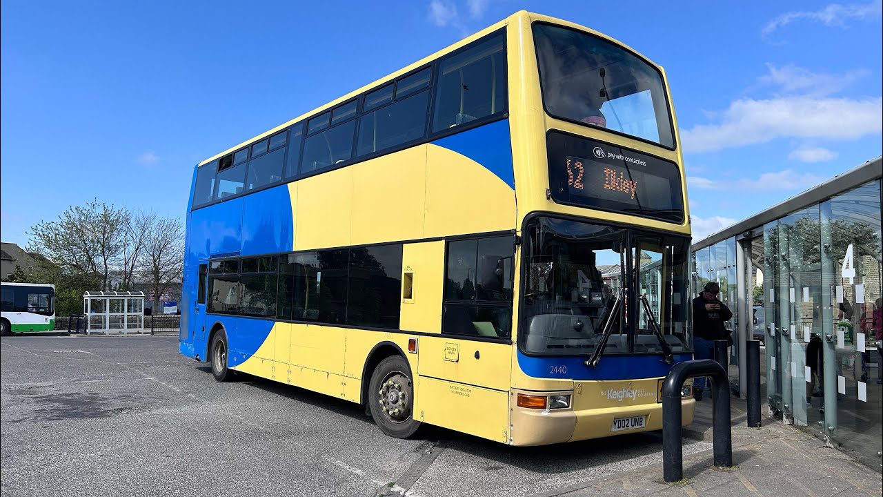 *farewell event* TKBC Plaxton President 2440 YD02 UNB on the 64 to Skipton