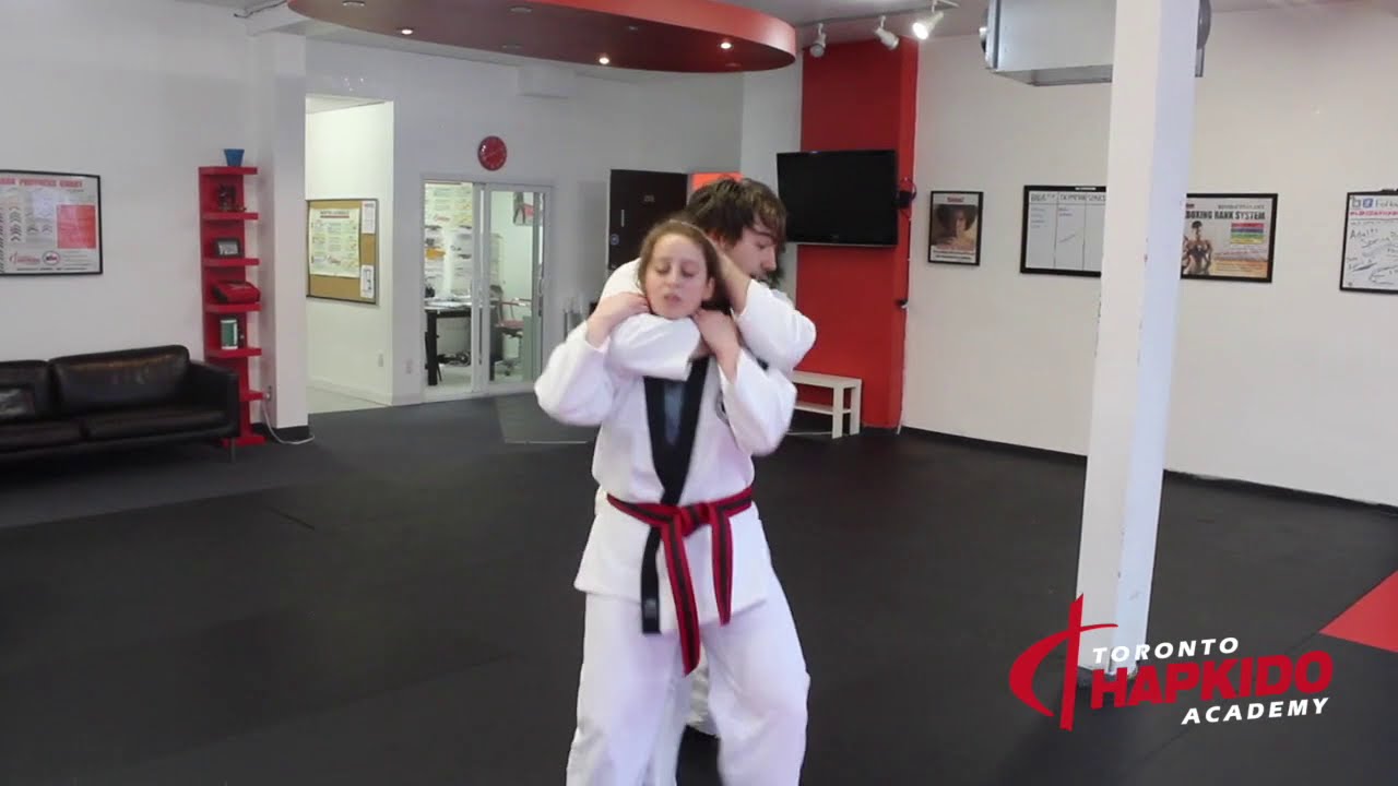 Rear nake choke escapes | Hapkido 101