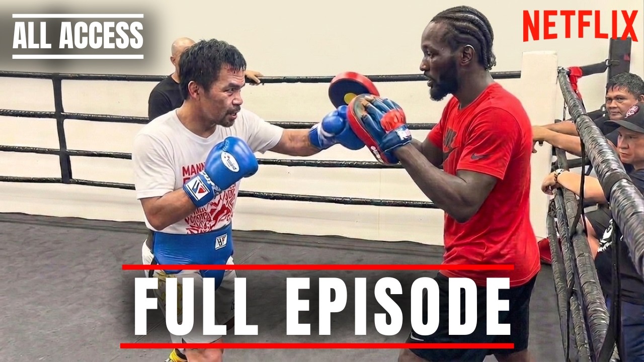 Inside the Camp: Manny Pacquiao Training Like a Legend With Crawford Before Floyd Mayweather Fight