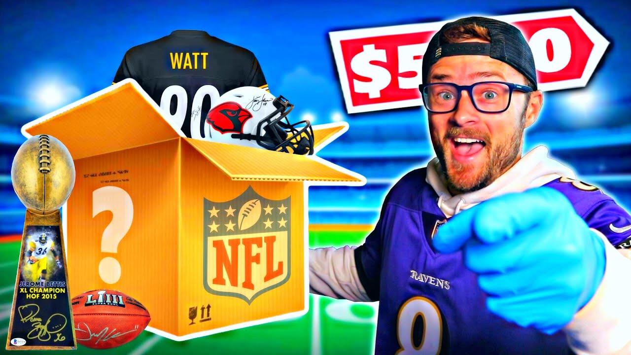 I OPENED THE MOST EXPENSIVE NFL MYSTERY BOX!