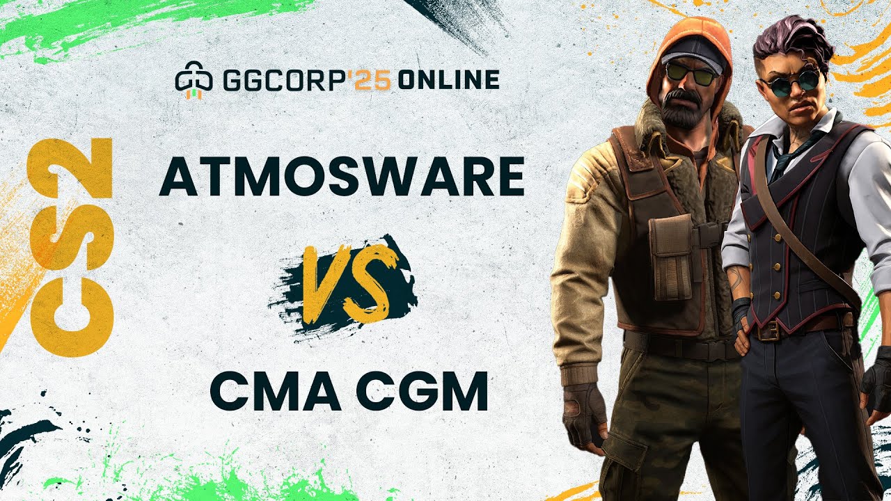 Atmosware vs. CMA CGM | GGCORP 25 Online | Counter-Strike 2 | 4. Hafta