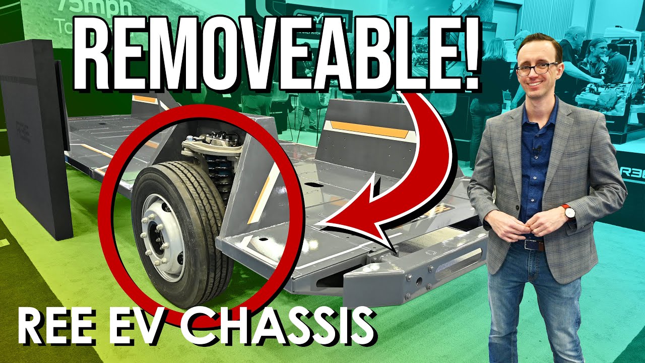 REE's Modular EV Chassis Could Corner the Market | 2023 Work Truck Week