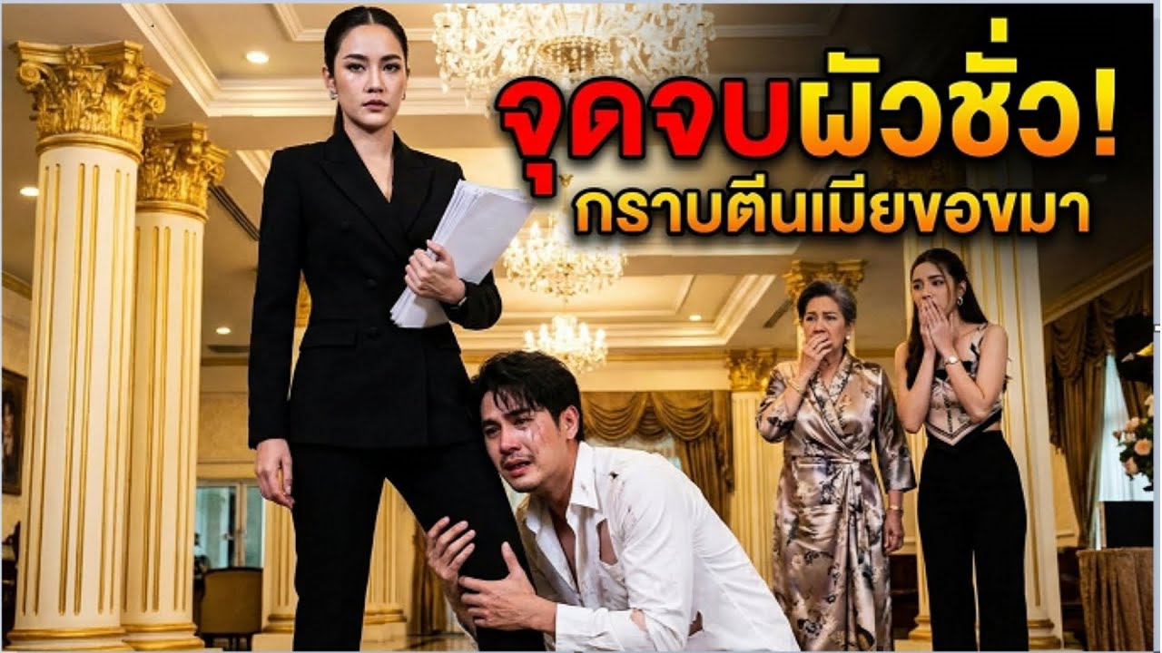 จุดจบสามีชั่ว-แม่ผัวร้าย! ไล่ฉันออกจากบ้าน แต่ต้องคุกเข่าอ้อนวอนในโรงแรมของฉัน #real story