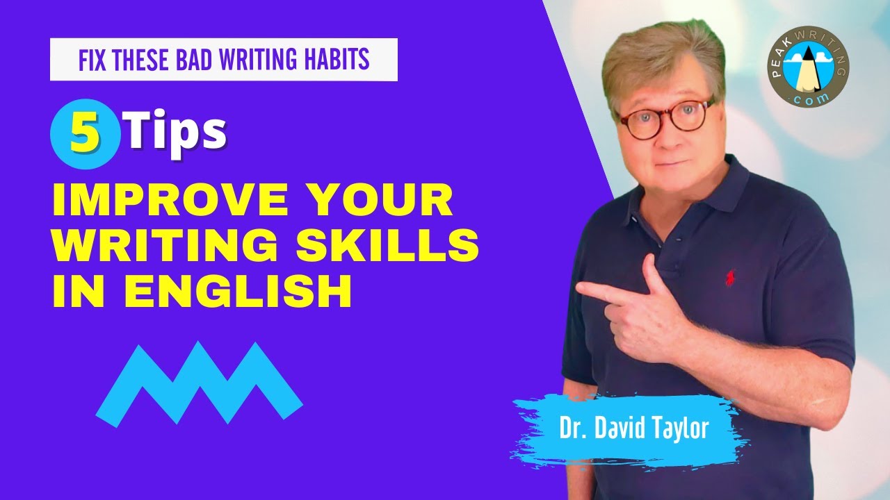 5 Bad Writing Habits You Can Fix Today: Writing Tips to Save Your Grade