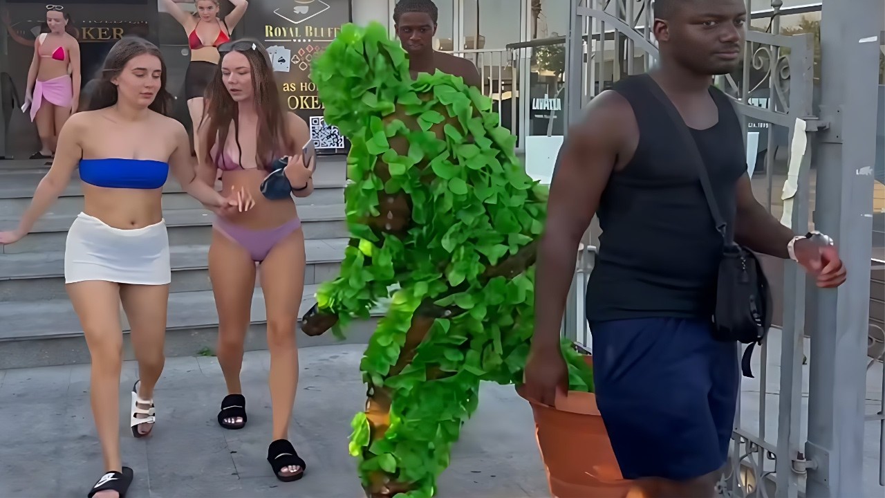 🔥 Ultimate Bushman Prank Reactions 🔥P315 #bushman #comedy #prank LoL-Bushman Prank