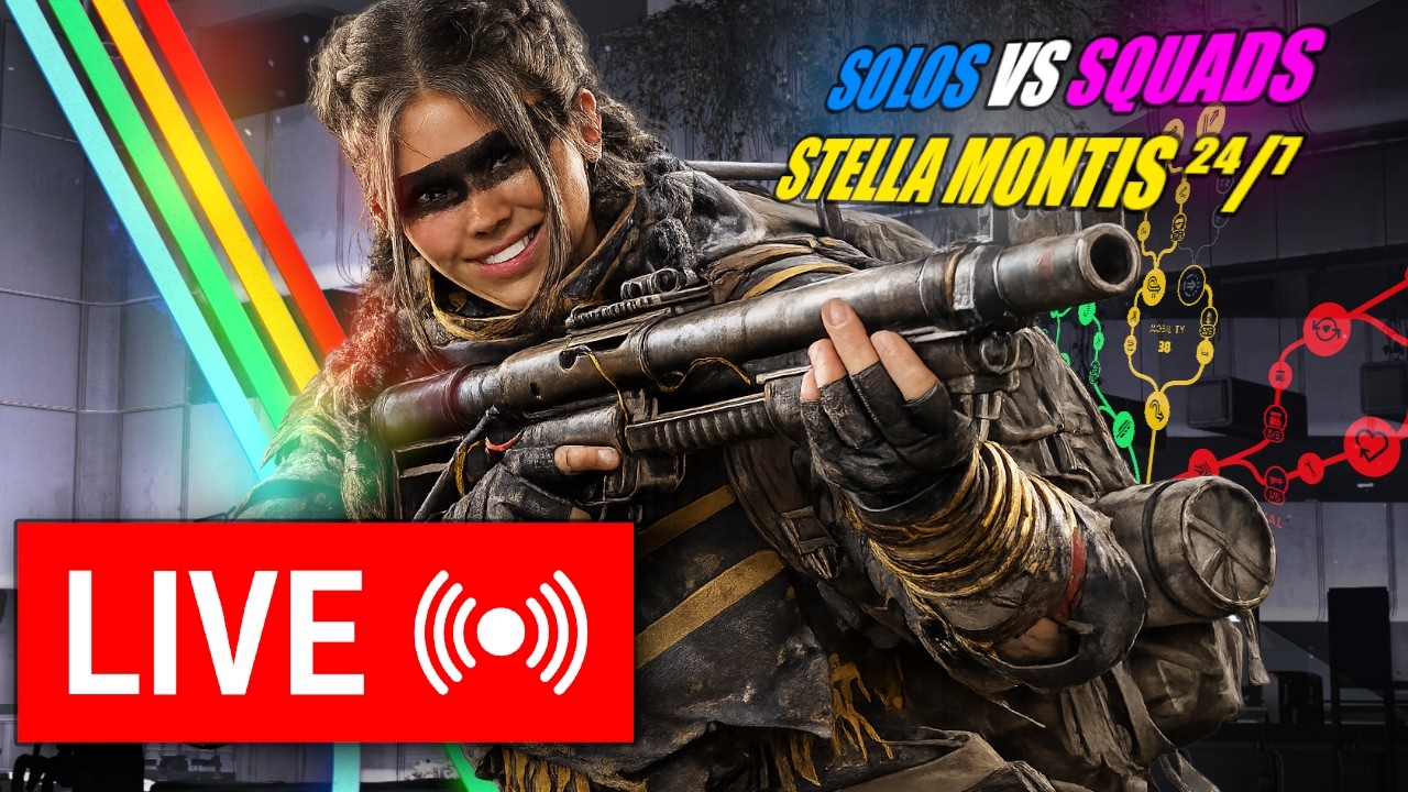 🔴LIVE | EXPLOITING in SOLO Vs SQUADS STELLA MONTIS 24/7 #arcraiders