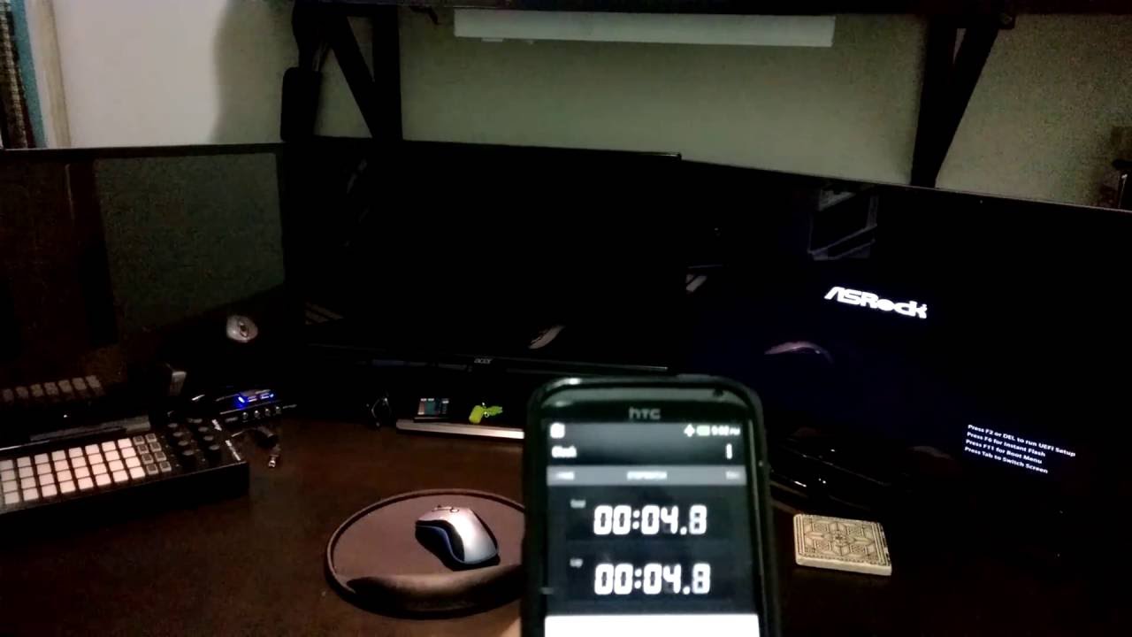 Cold Boot Time w/ Samsung SM951 256GB M.2 SSD