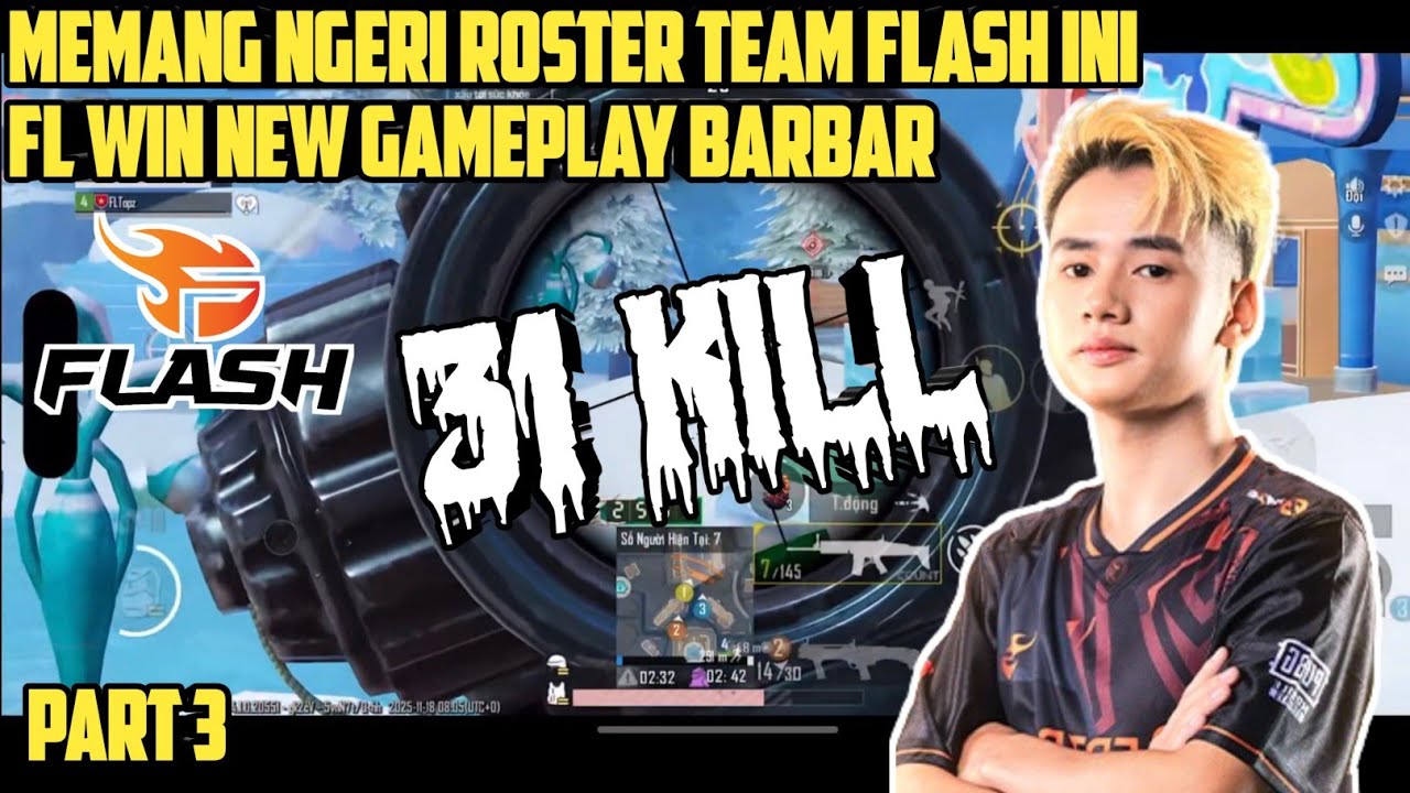 BUKAN ORANG‼️ NEW GAMEPLAY FL WIN CHICKEN 31 KILL - PUBG MOBILE