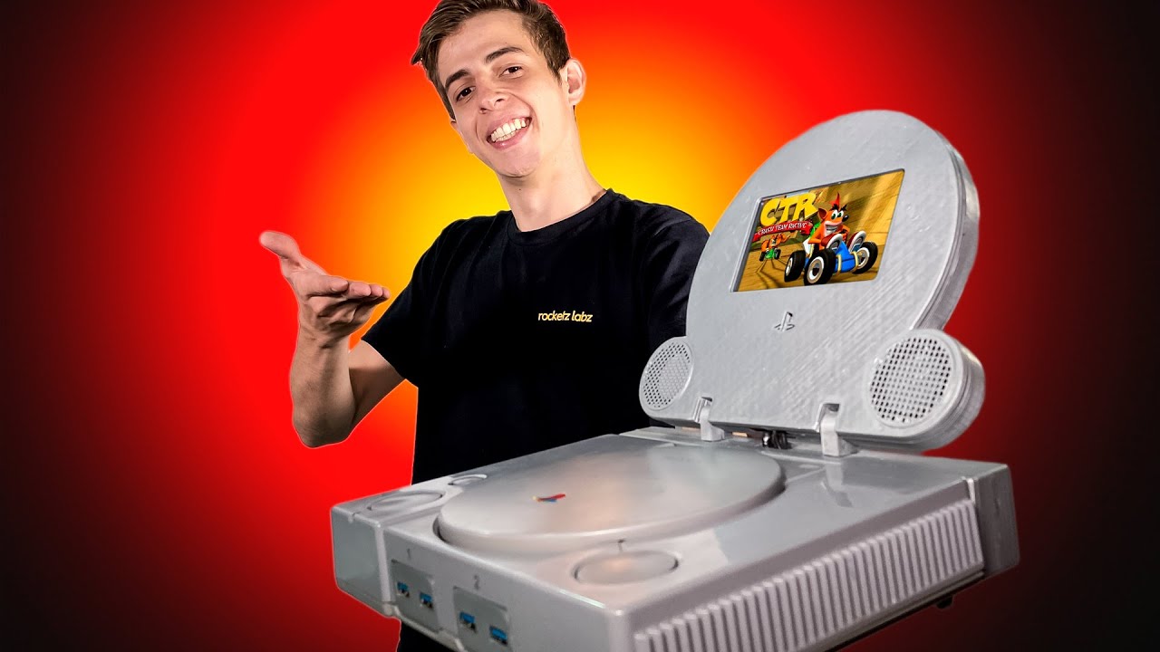 O MEU PS1 AGORA É PORTÁTIL