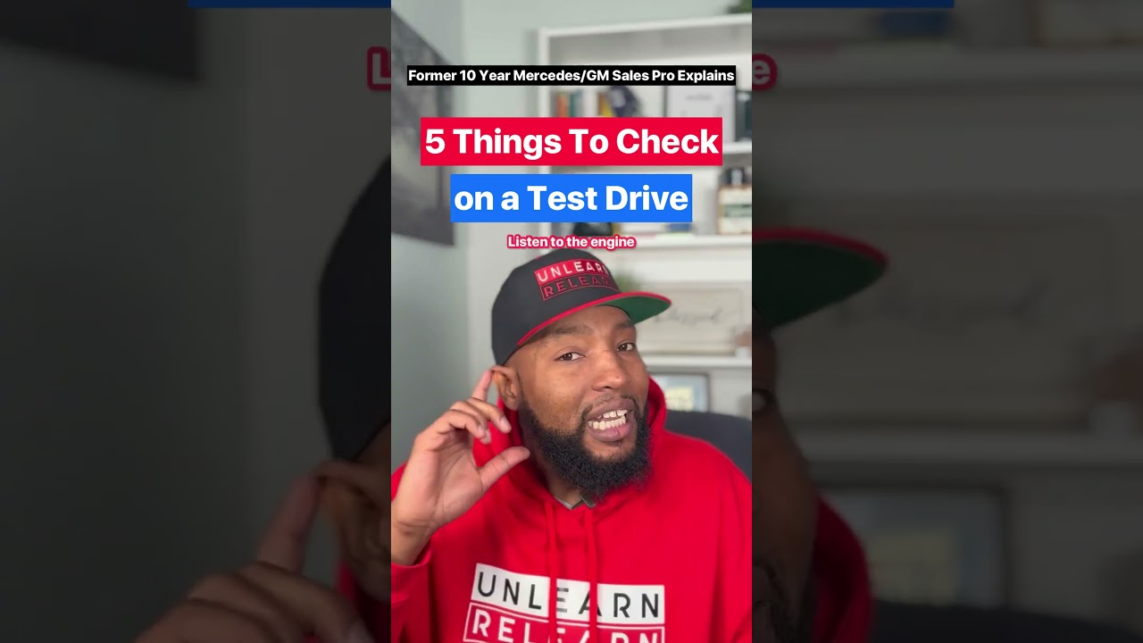 5 Things To Check on a Test Drive