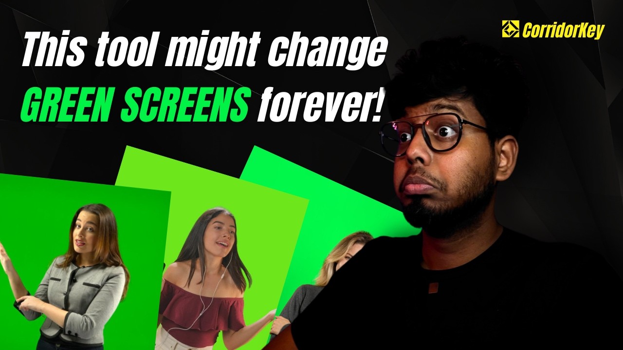 I Tried Corridor Crew's FREE AI Keying Tool — Here's The Truth