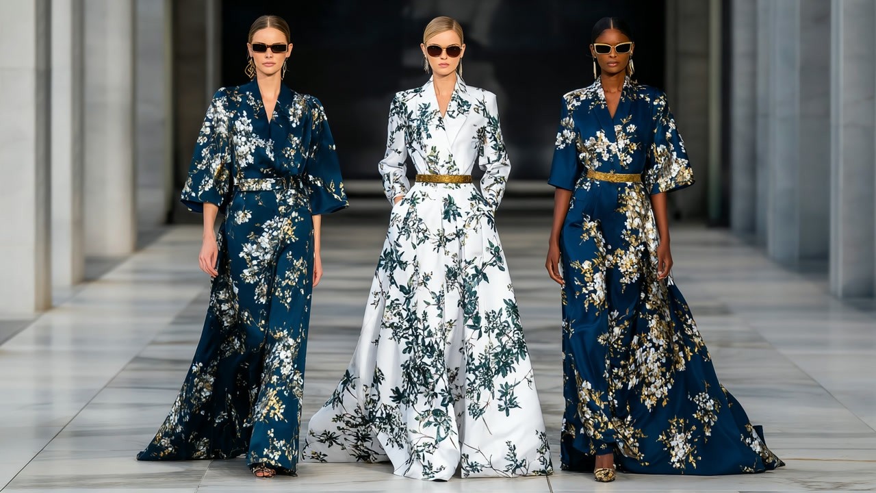 Самые элегантные подиумные образы для утонченных женщин: коллекция Carolina Herrera весна-лето 2026.