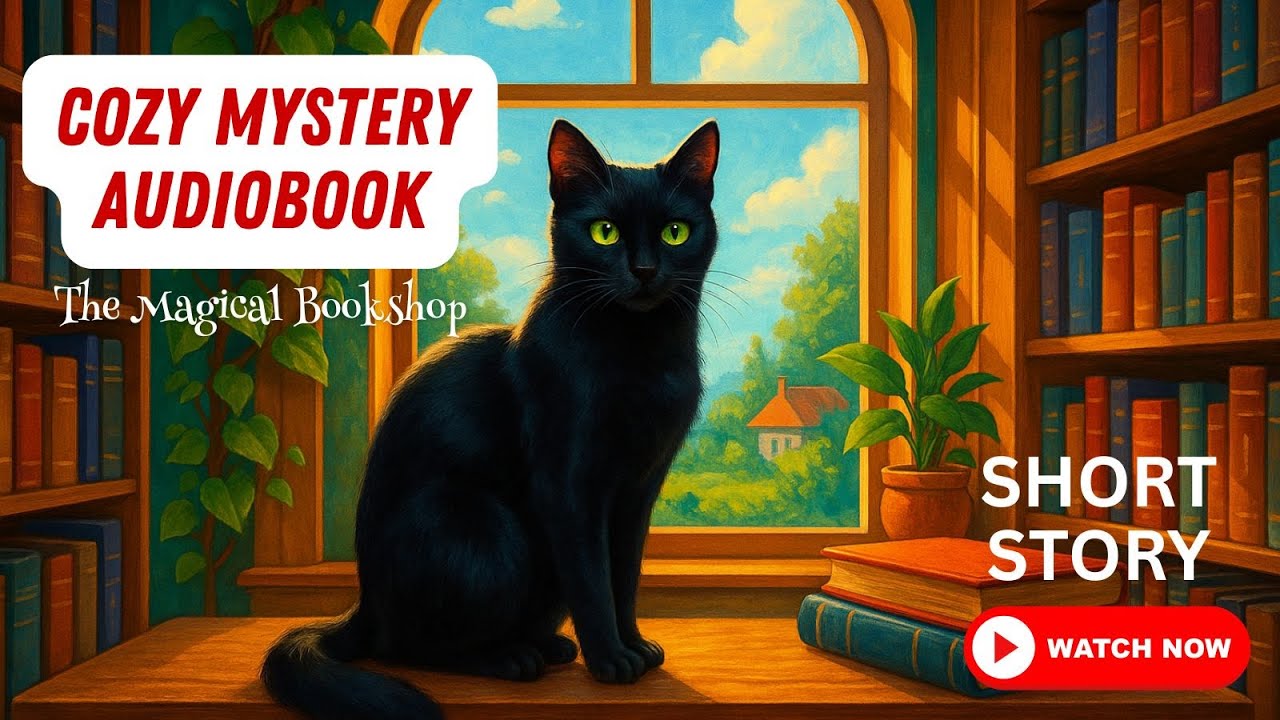 Бесплатная аудиокнига. Уютный детектив с одним очень странным котом. Волшебная книжная лавка.