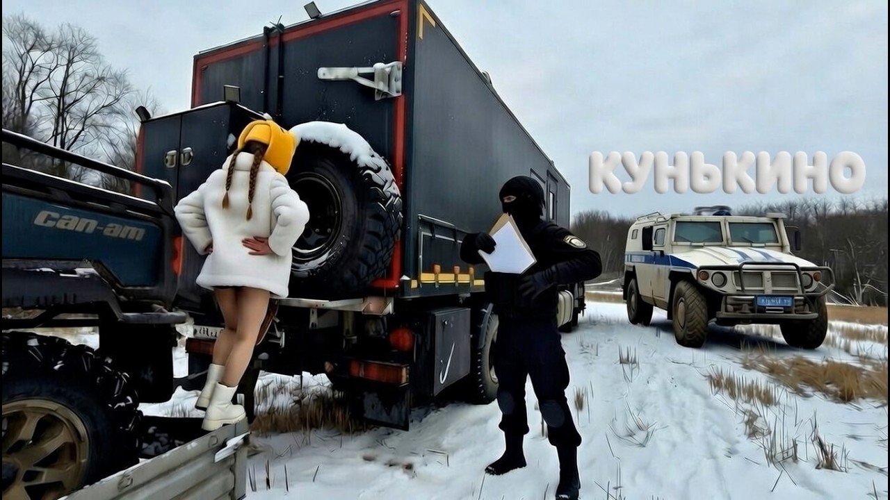 Наш автодом 3 дня пасли в поле! Уголовный розыск тормозит на трассе
