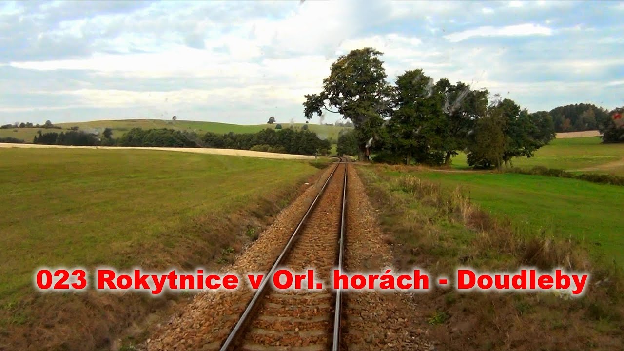 Trať 023 Rokytnice v Orlick&yacute;ch hor&aacute;ch - Doudleby nad Orlic&iacute;