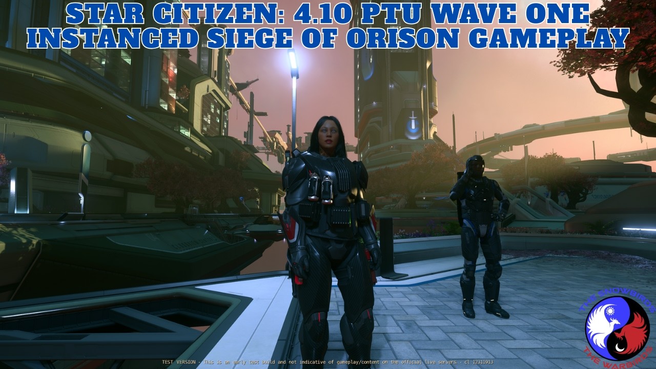 Star Citizen: 4.10 PTU, первая волна. Геймплей инстанса &laquo;Осада Оризона&raquo;