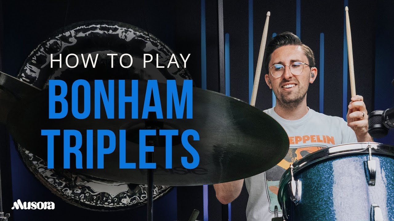 How To Play Bonham Triplets