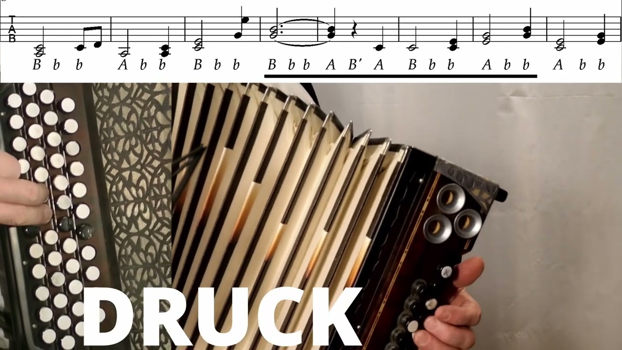 Bandltanz - Steirische Harmonika mit Griffschrift
