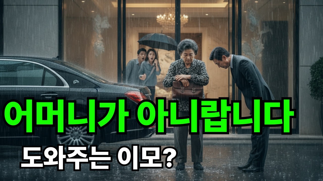 “엄마, 잠깐만 여기 있어.” 그 말이 마지막이었습니다