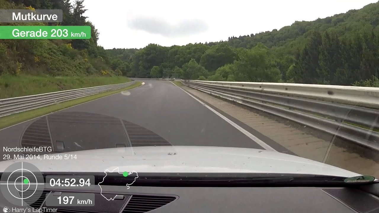 Audi TTRS Nordschleife Nürburgring 30.05.2014 BTG Lap 8:01