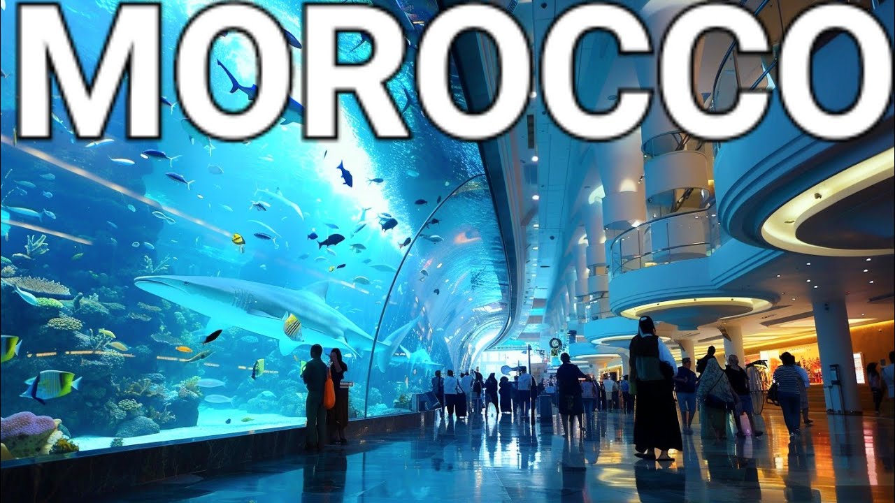 🇲🇦 CASABLANCA, MOROCCO MALL - LARGEST MALL IN AFRICA, المغرب, MODERN NORTH AFRICA, مول المغرب