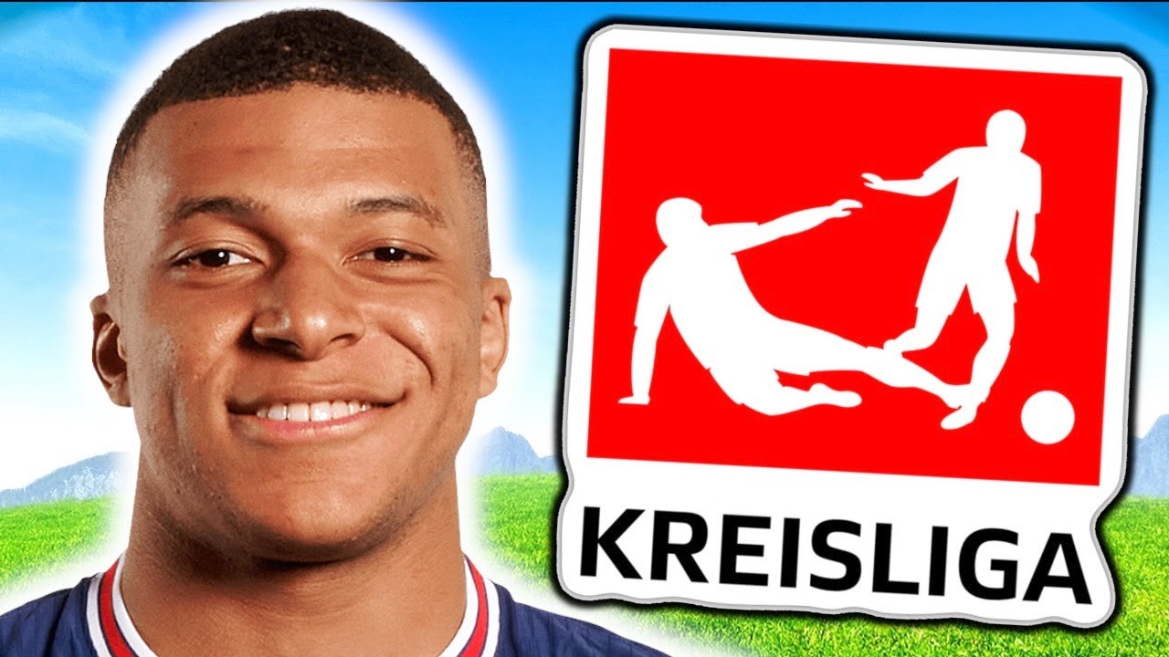 Was wäre, wenn Kylian Mbappé Kreisliga spielen würde? 👀⚽️ (FIFA Experiment)