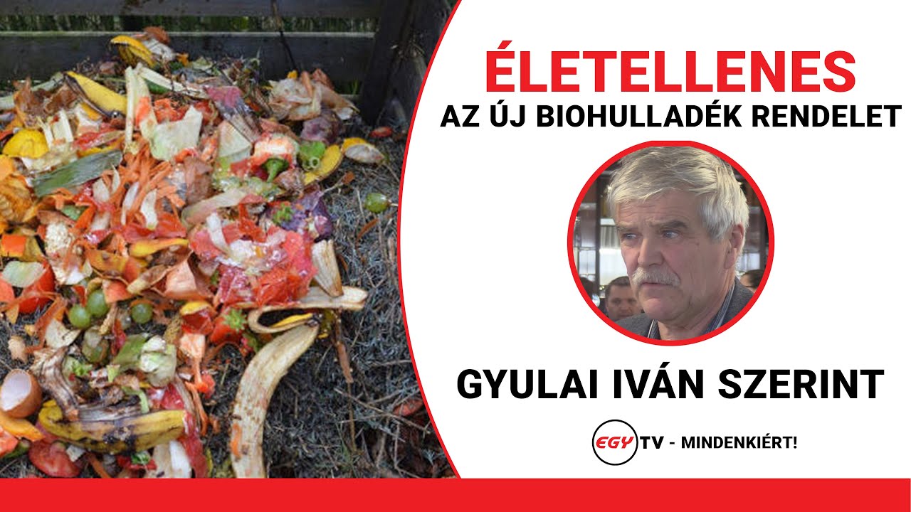 Alkotmánybírósághoz fordulhat Gyulai Iván ökológus az új bio-hulladék rendelet miatt