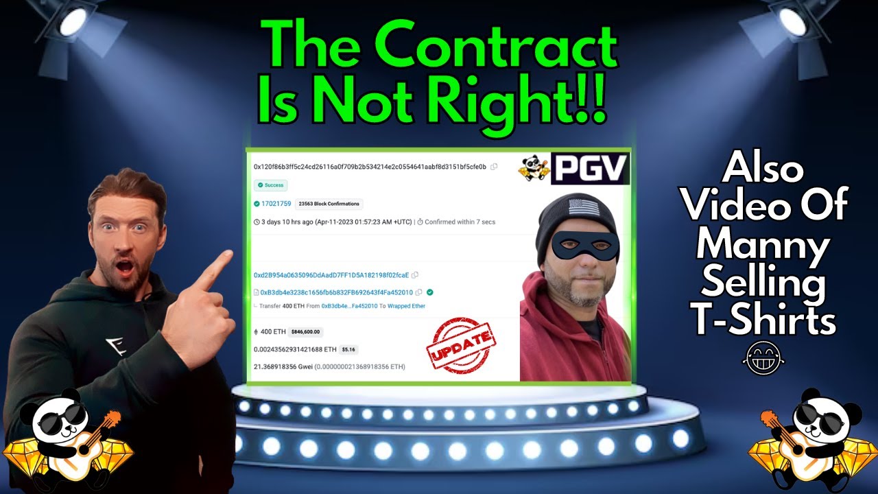 PGV Is The 400 ETH Fake ? | NO Refunds Again