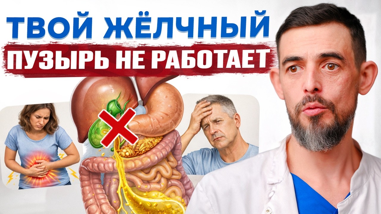 Дискинезия желчевыводящих путей. Как понять, что у тебя ДЖВП