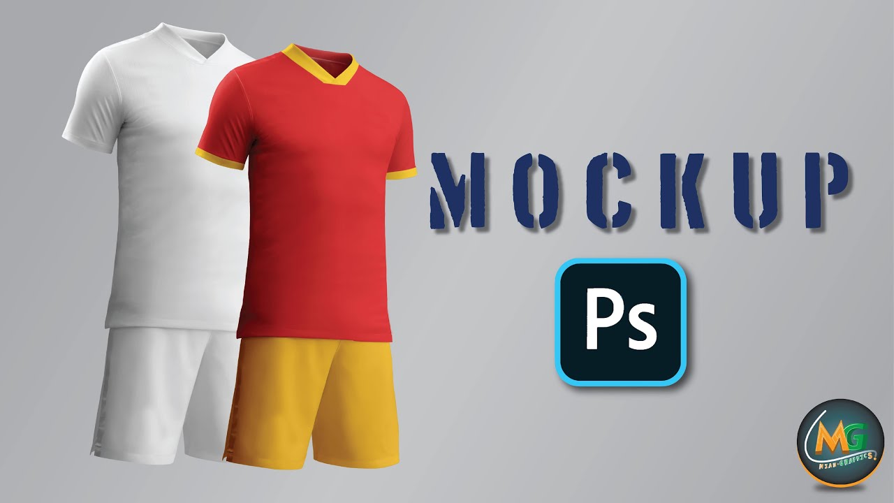 Football | Soccer kit mockup & kit design | Using Adobe Photoshop.