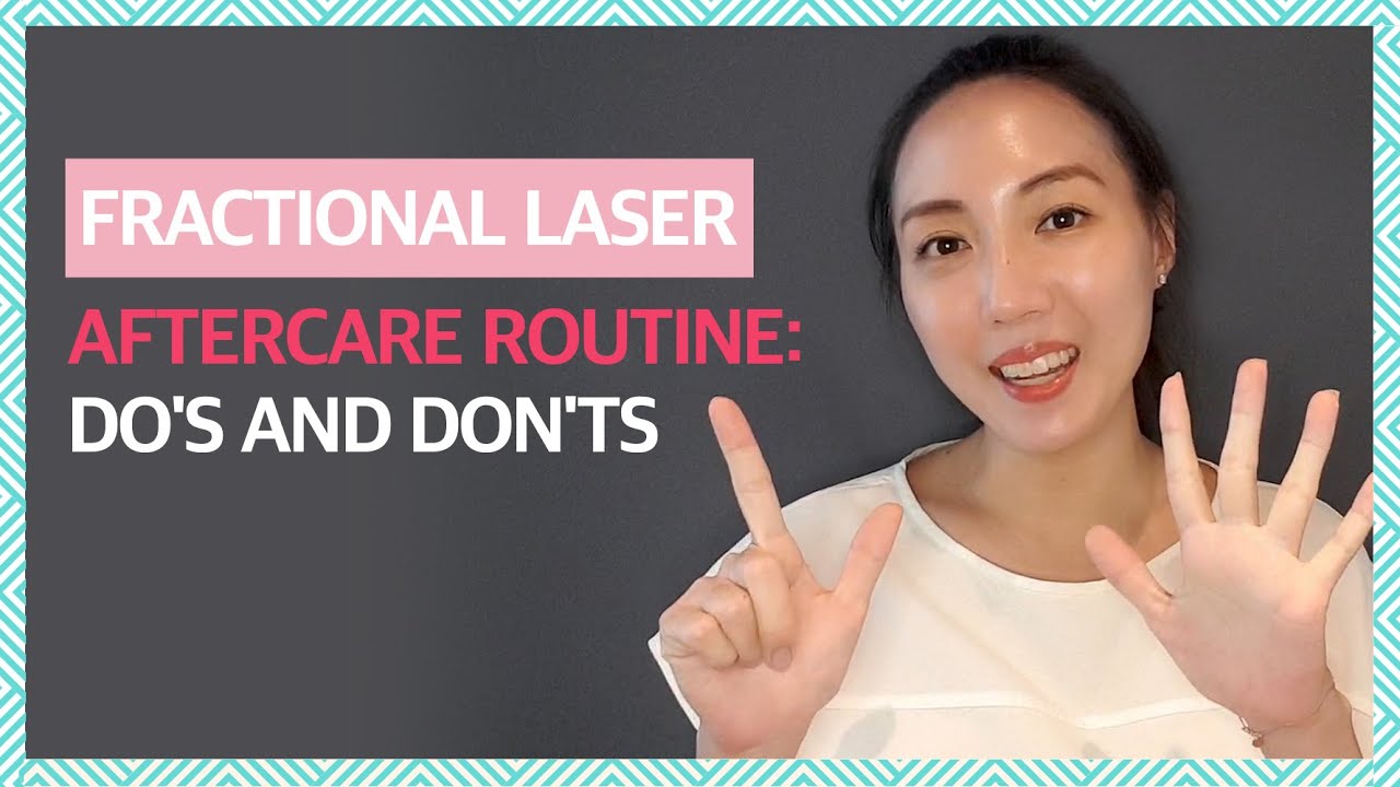 Soins post-traitement au laser fractionn&eacute;&nbsp;: ce qu&rsquo;il faut faire et ne pas faire, et ingr&eacute;dients r...