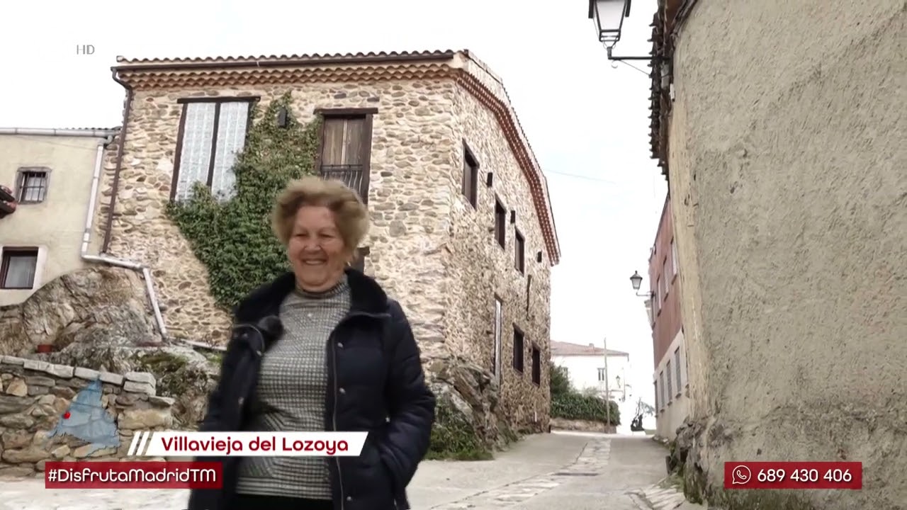 SOY DE PUEBLO: VILLAVIEJA DEL LOZOYA (TeleMadrid)