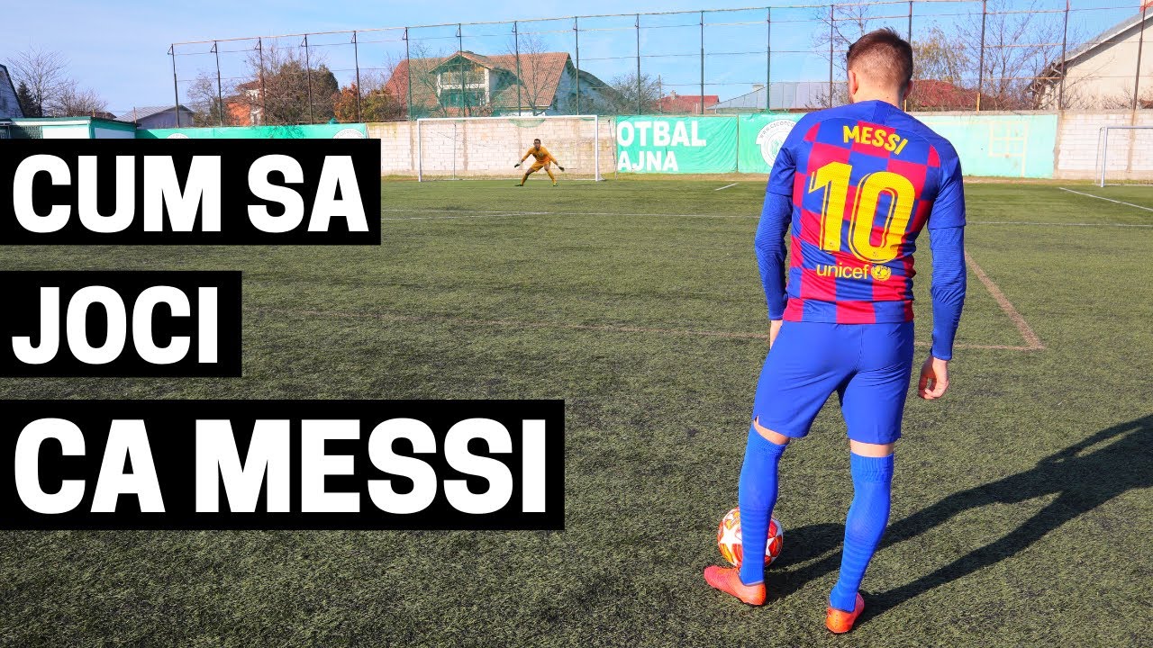 CUM SA JOCI CA MESSI | CUM SA DRIBLEZI CA MESSI | IMPROVED FOOTBALL