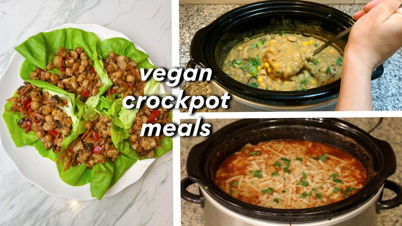 VEGAN SLOW COOKER RECIPES!