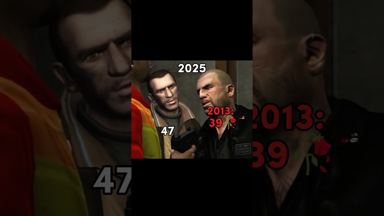 Nico Bellic and Johnny Klebitz 🥀 #gta #gta4 #shorts #sadedit #edit #fyp #rockstargames