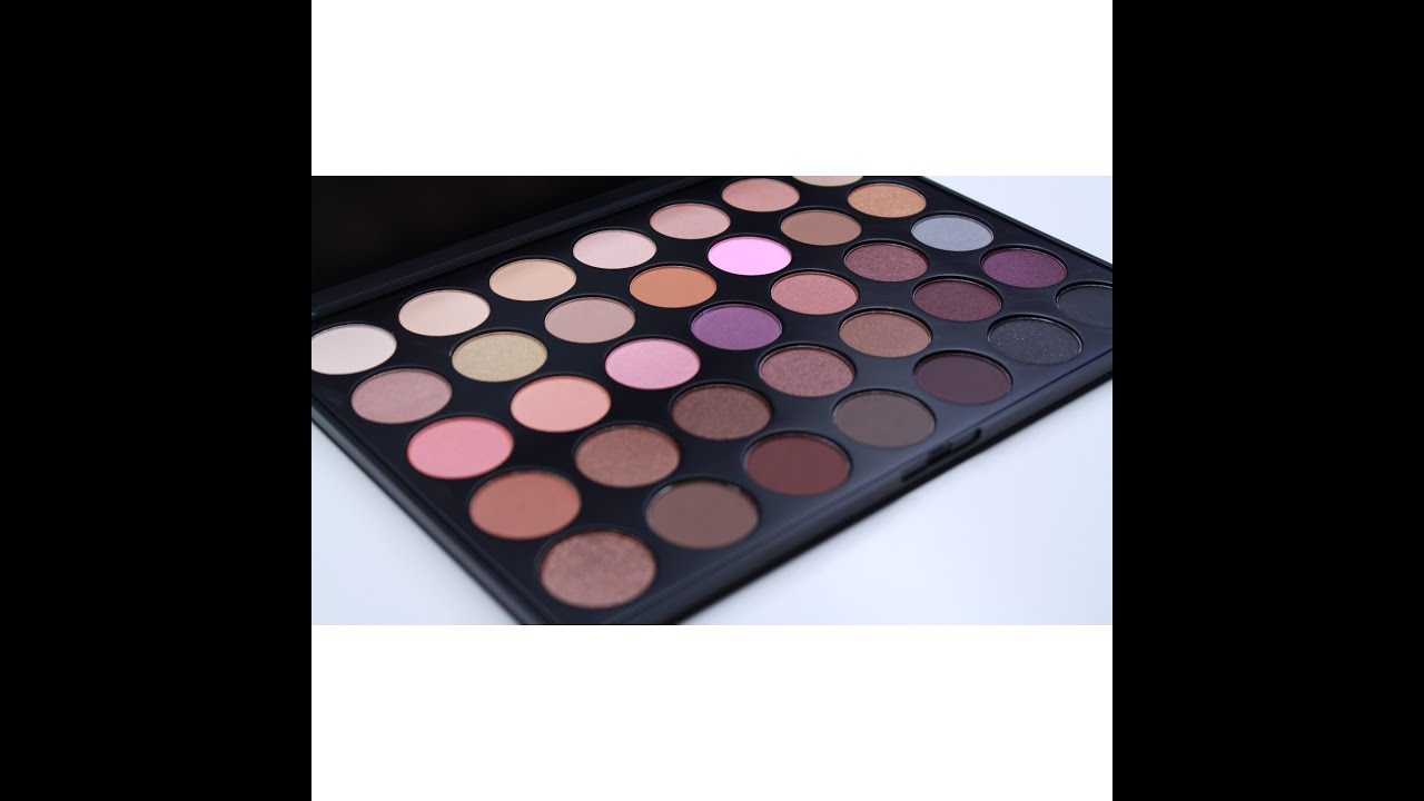 Morphe Brushes 35W Palette (Swatches)