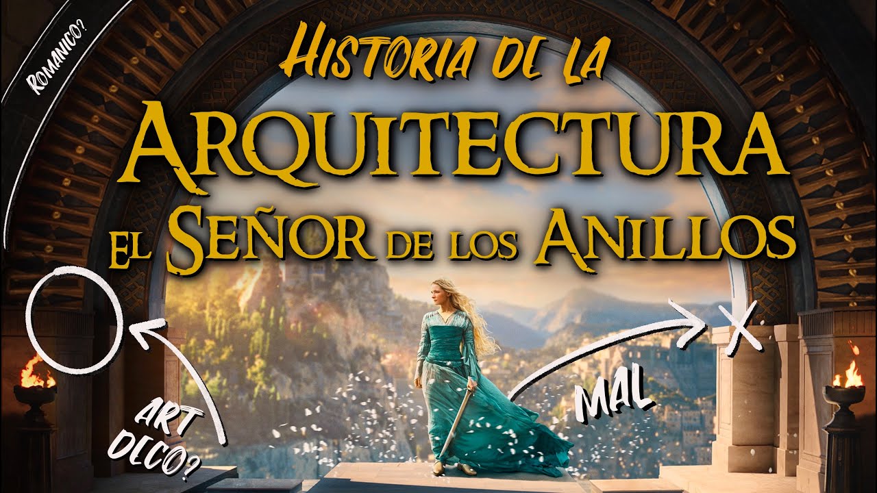 TODA la arquitectura de El SEÑOR De Los ANILLOS (Resumen directo con Patreon)