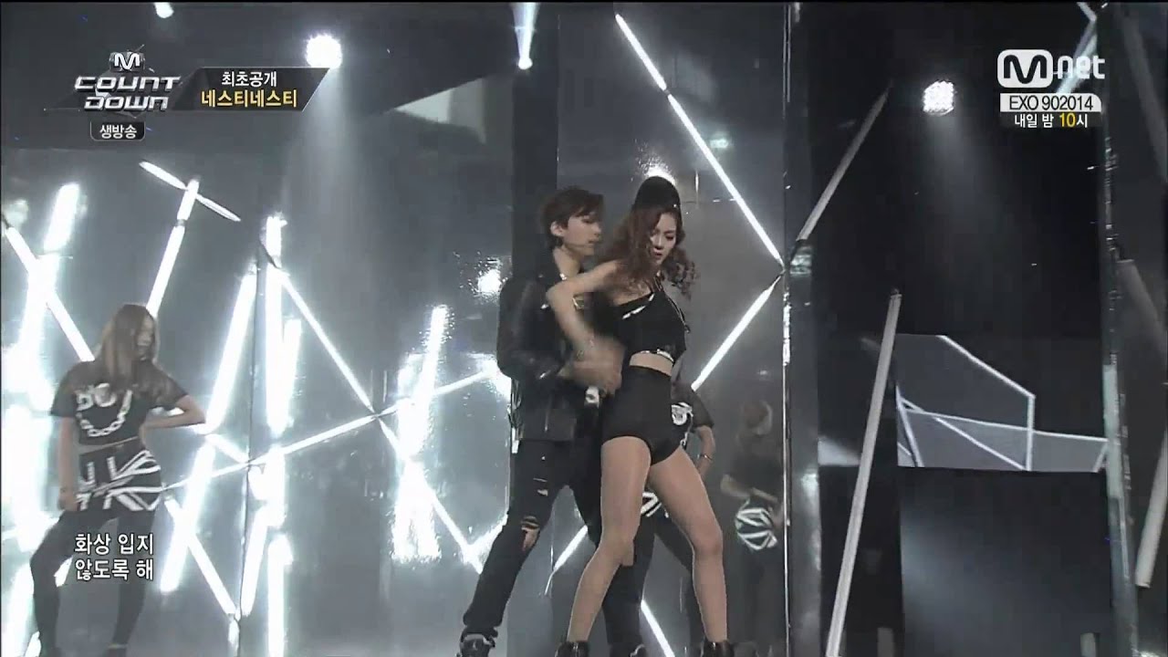 [HD] 140904 Nasty Nasty - Knock (Debut Stage) @ M Countdown