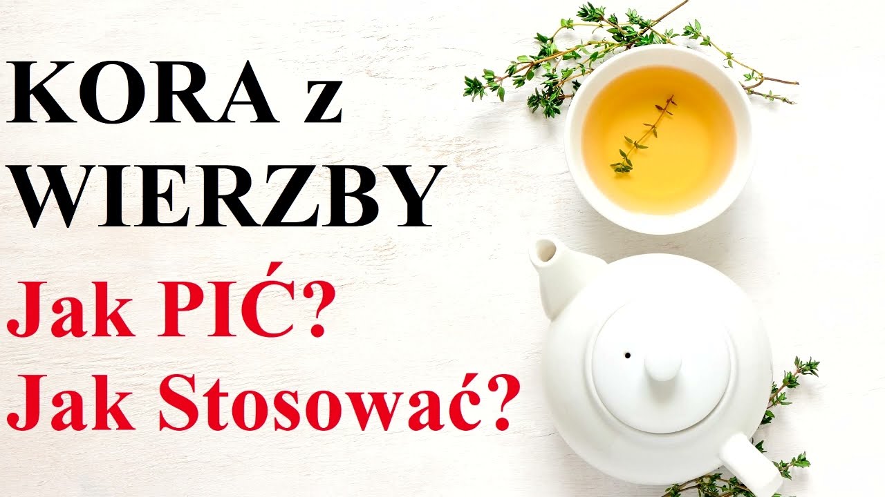 Kora z WIERZBY  - Jak STOSOWAĆ, Jak PIĆ
