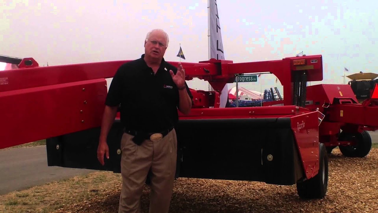 Farm Progress Show 2013 Massey Ferguson 1366 Disc Mower Conditioner
