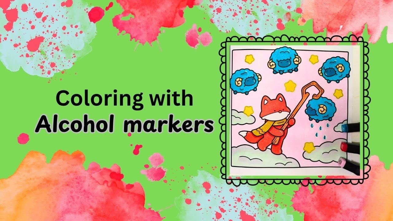 Cozy Coloring | Fantasy Land Coloring Book | No Talking | Relaxing and Uplifting Music
