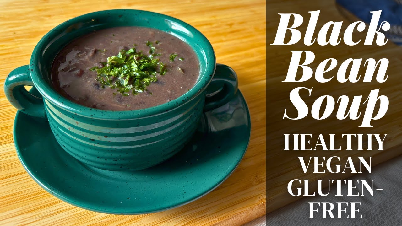 Healthy Vegan Bean Soup | Easy, Gluten-Free & Affordable