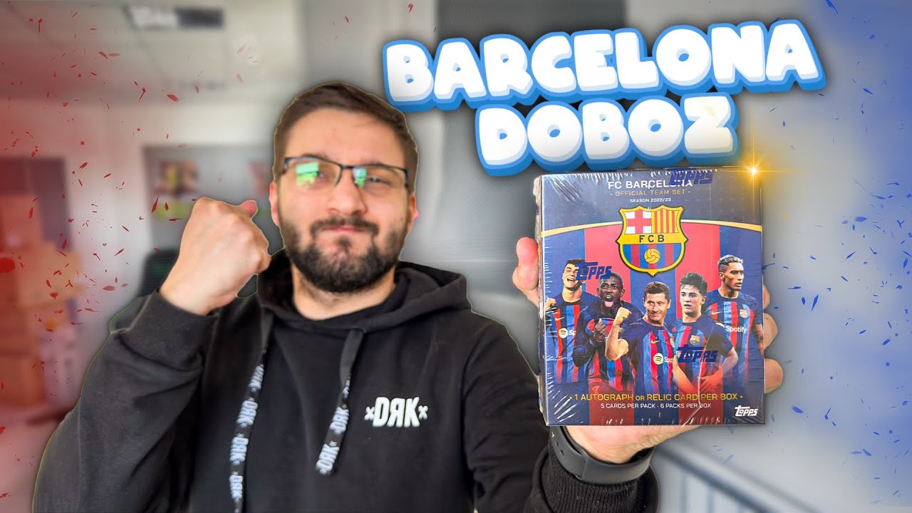 /15 ALÁÍRT KÁRTYA!🤯 I Topps FC Barcelona Team Set 2022/2023
