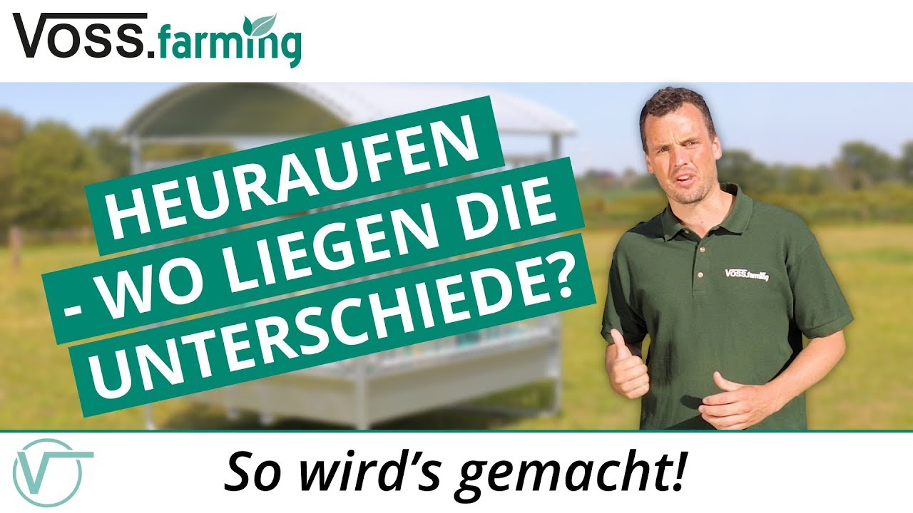 Heuraufen - Wo liegen die Unterschiede?