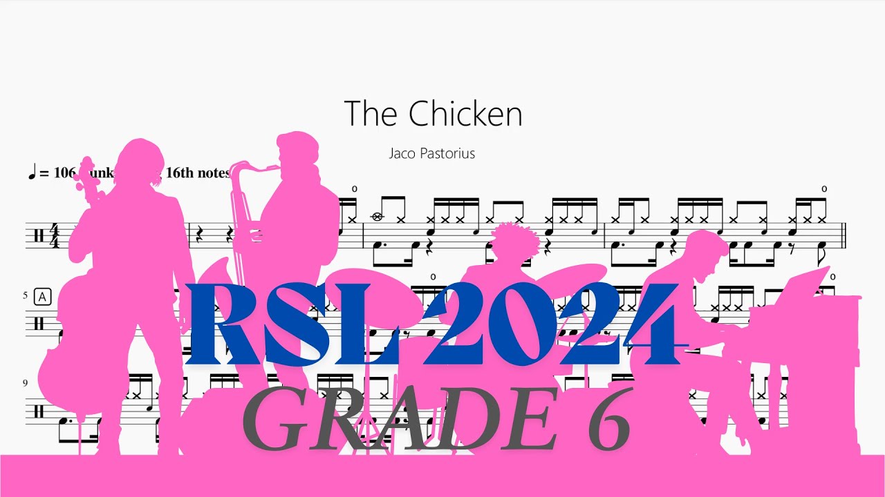 The Chicken【Rock school Drum Lv6】