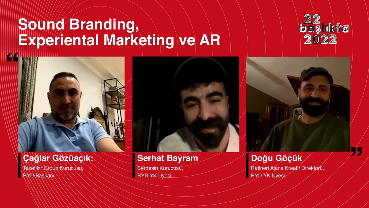 #RYDTrend22 Sound Branding, Experiental Marketing ve AR